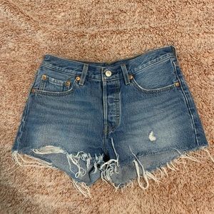 Vintage cutoff high waisted Levi’s